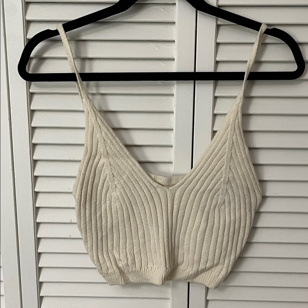 Newbury Kustom Ivory Knit Top